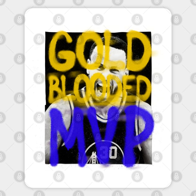 Gold Blooded Champion MVP! Magnet by Aefe